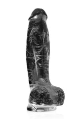 Fallo Magnum 13: dildo realistico nero 26 cm con ventosa, foto 3
