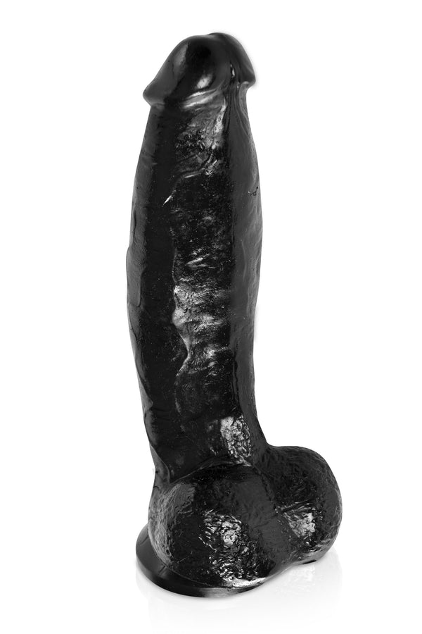 Fallo Magnum 13: dildo realistico nero 26 cm con ventosa, foto 4