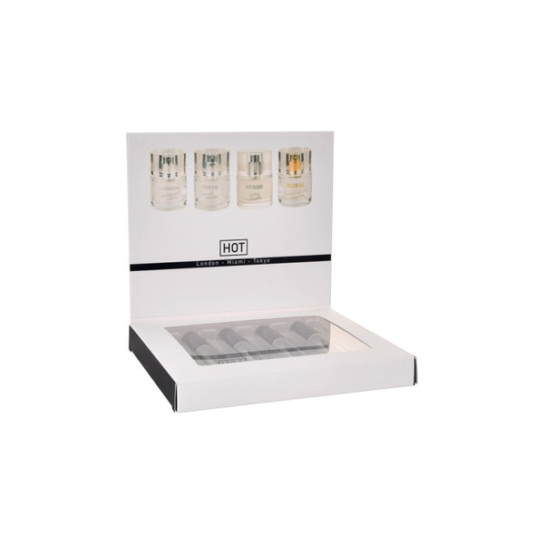 Tester Box Hot: 4 profumi ai feromoni da donna, 4 x 5 ml, foto 4