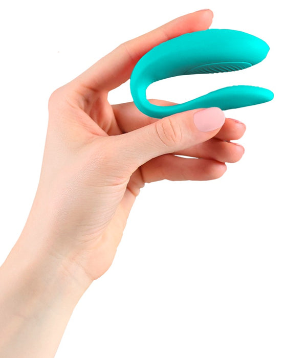 We-Vibe Sync Lite: vibratore di coppia sottile, si usa con l'app, Turchese, foto 6