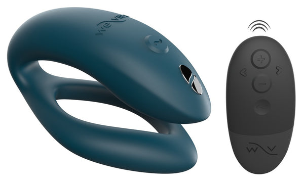 We-Vibe Sync O: vibratore di coppia con anello ovale, Petrolio, foto 1