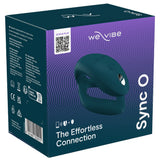 We-Vibe Sync O: vibratore di coppia con anello ovale, Petrolio, foto 3