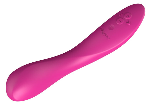 We-Vibe Rave 2: vibratore punto G a forma ruotata, 2 motori, Rosa, foto 4