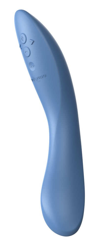 We-Vibe Rave 2: vibratore punto G a forma ruotata, 2 motori, Blu, foto 2