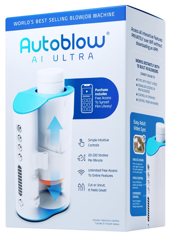 Autoblow A.I. Ultra: masturbatore elettrico da collegare alla rete, foto 7