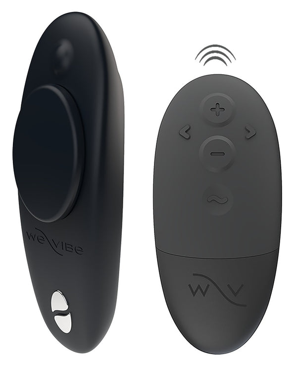 We-Vibe Moxie+: vibratore da mutandina con clip magnetica, Nero, foto 1