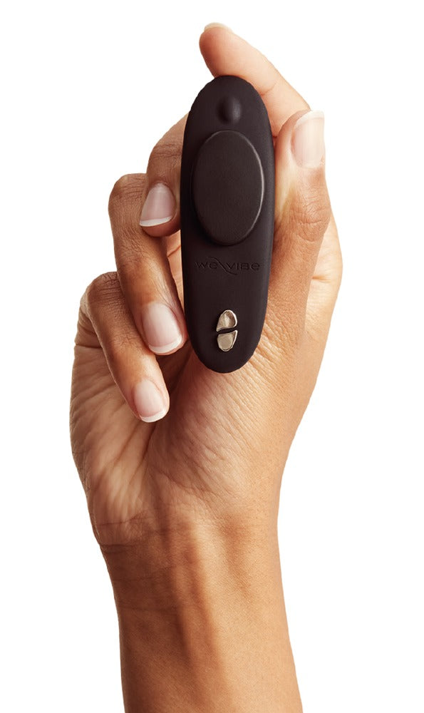 We-Vibe Moxie+: vibratore da mutandina con clip magnetica, Nero, foto 2