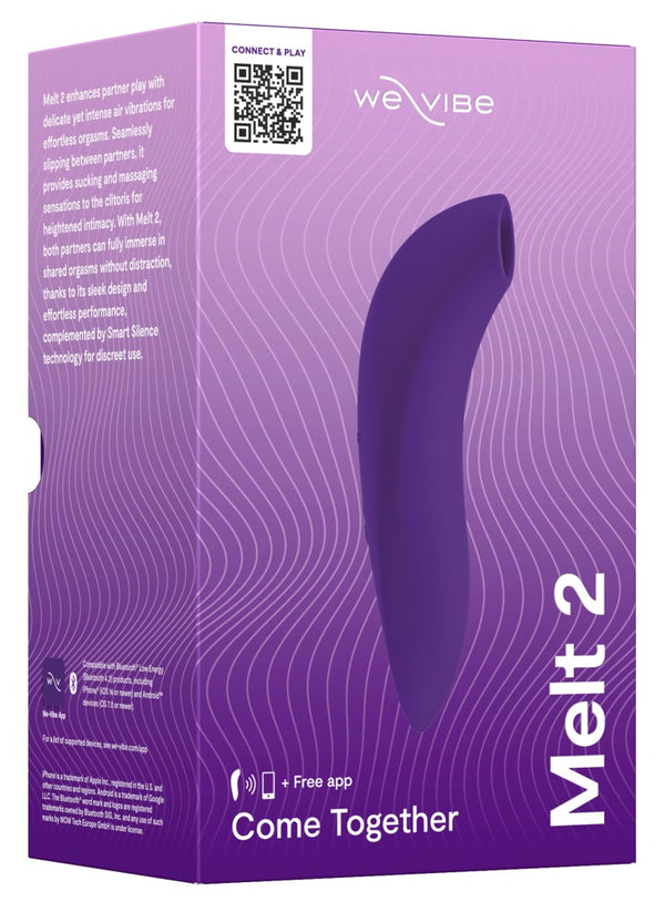 We-Vibe Melt 2: stimolatore clitorideo ad aria, senza contatto, Viola, foto 7