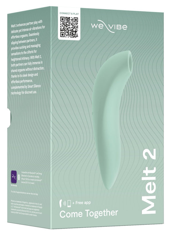 We-Vibe Melt 2: stimolatore clitorideo ad aria, senza contatto, Verde, foto 3