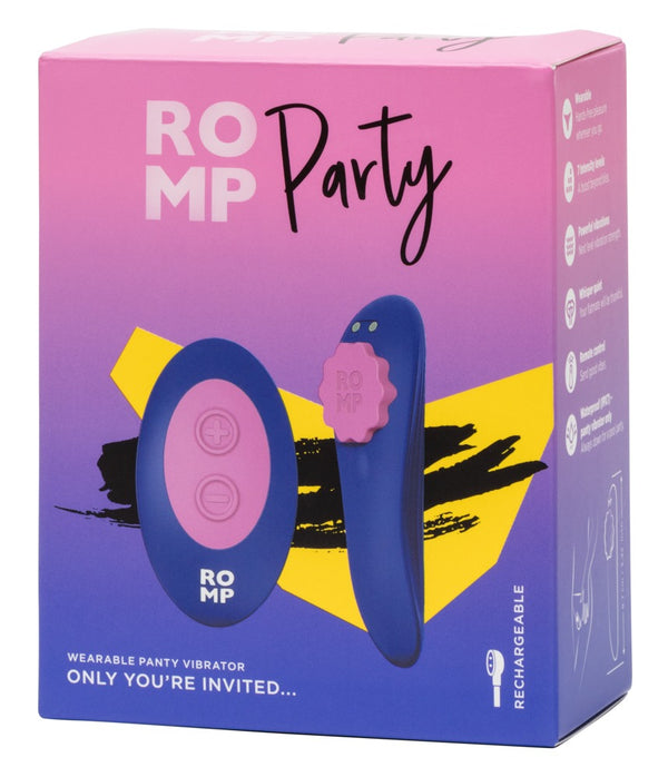 Party ROMP: vibratore da slip con clip magnetica e telecomando, foto 7