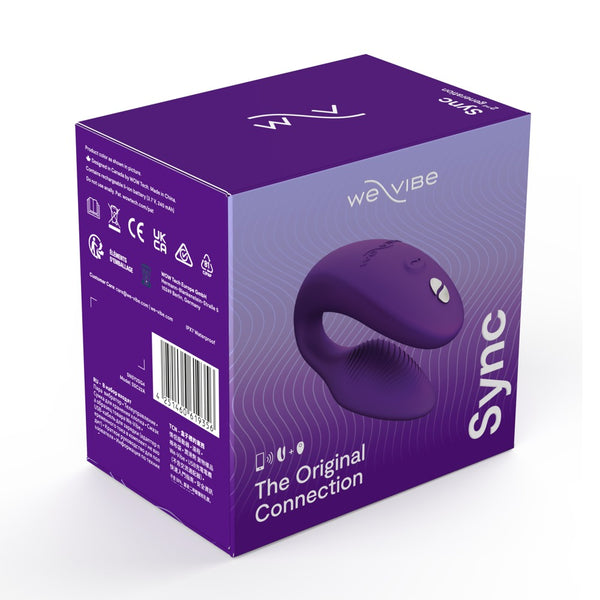 We-Vibe Sync2: vibratore di coppia regolabile su due snodi, Viola, foto 7
