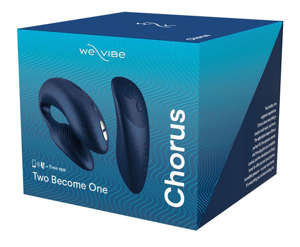 We-Vibe Chorus: vibratore di coppia con telecomando a pressione, Blu, foto 7