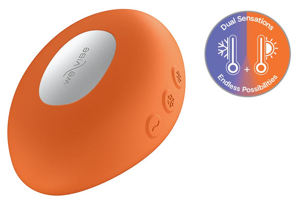We-Vibe Temp: stimolatore da appoggio che scalda e raffredda, Arancione, foto 1