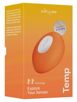 We-Vibe Temp: stimolatore da appoggio che scalda e raffredda, Arancione, foto 7