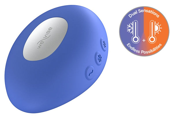 We-Vibe Temp: stimolatore da appoggio che scalda e raffredda, Blu, foto 1