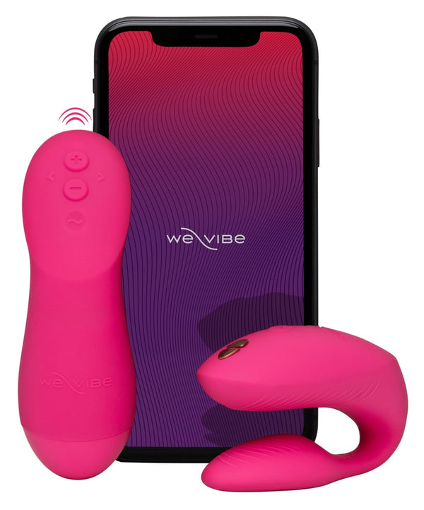 We-Vibe Chorus Pro: vibratore di coppia a 3 motori, Fucsia, foto 1