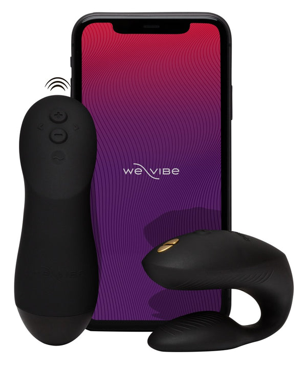 We-Vibe Chorus Pro: vibratore di coppia a 3 motori, Nero, foto 1