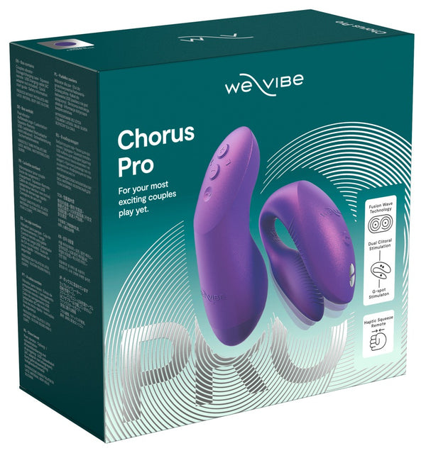 We-Vibe Chorus Pro: vibratore di coppia a 3 motori, Viola, foto 3
