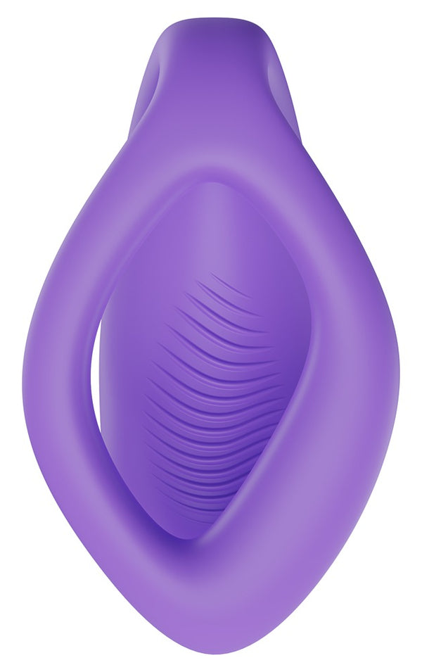We-Vibe Sync O: vibratore di coppia con anello ovale, Lilla, foto 6