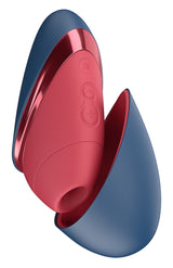 Womanizer Next Liberty: succhia clitoride 3D Pleasure Air da viaggio, Blu e rosso, foto 1