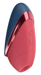 Womanizer Next Liberty: succhia clitoride 3D Pleasure Air da viaggio, Blu e rosso, foto 2