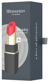 Womanizer Beauty: succhia clitoride a forma di rossetto, 6 livelli, Nero, foto 3