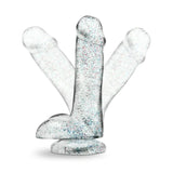 Angolazioni diverse dildo realistico con base piatta