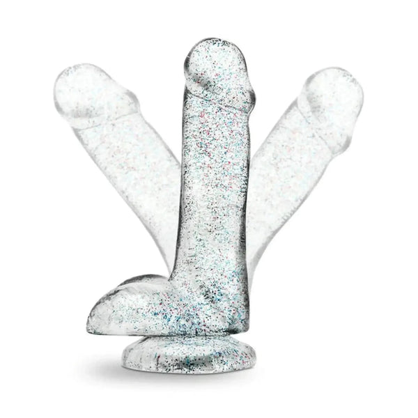 Angolazioni diverse dildo realistico con base piatta