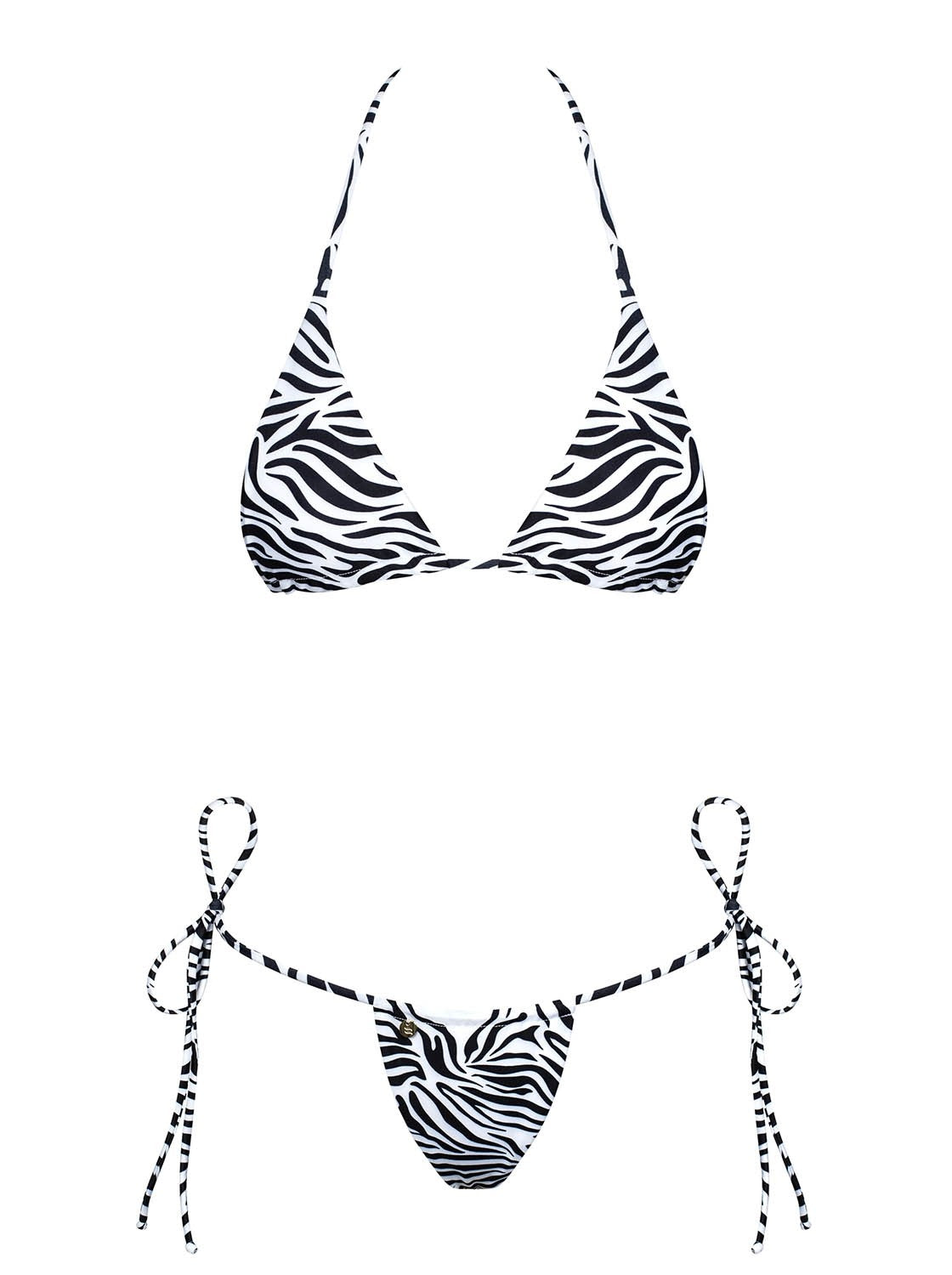 Carribella Bikini Zebra by Obsessive