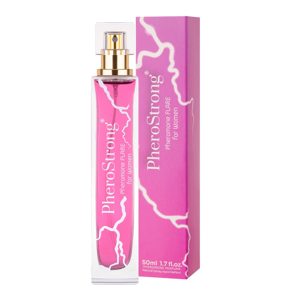 Flare PheroStrong: profumo ai feromoni da donna, fiorito ambrato, foto 1