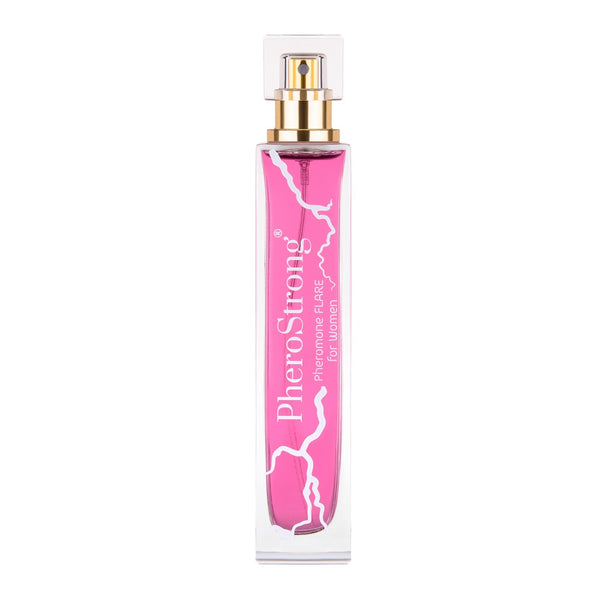 Flare PheroStrong: profumo ai feromoni da donna, fiorito ambrato, foto 2