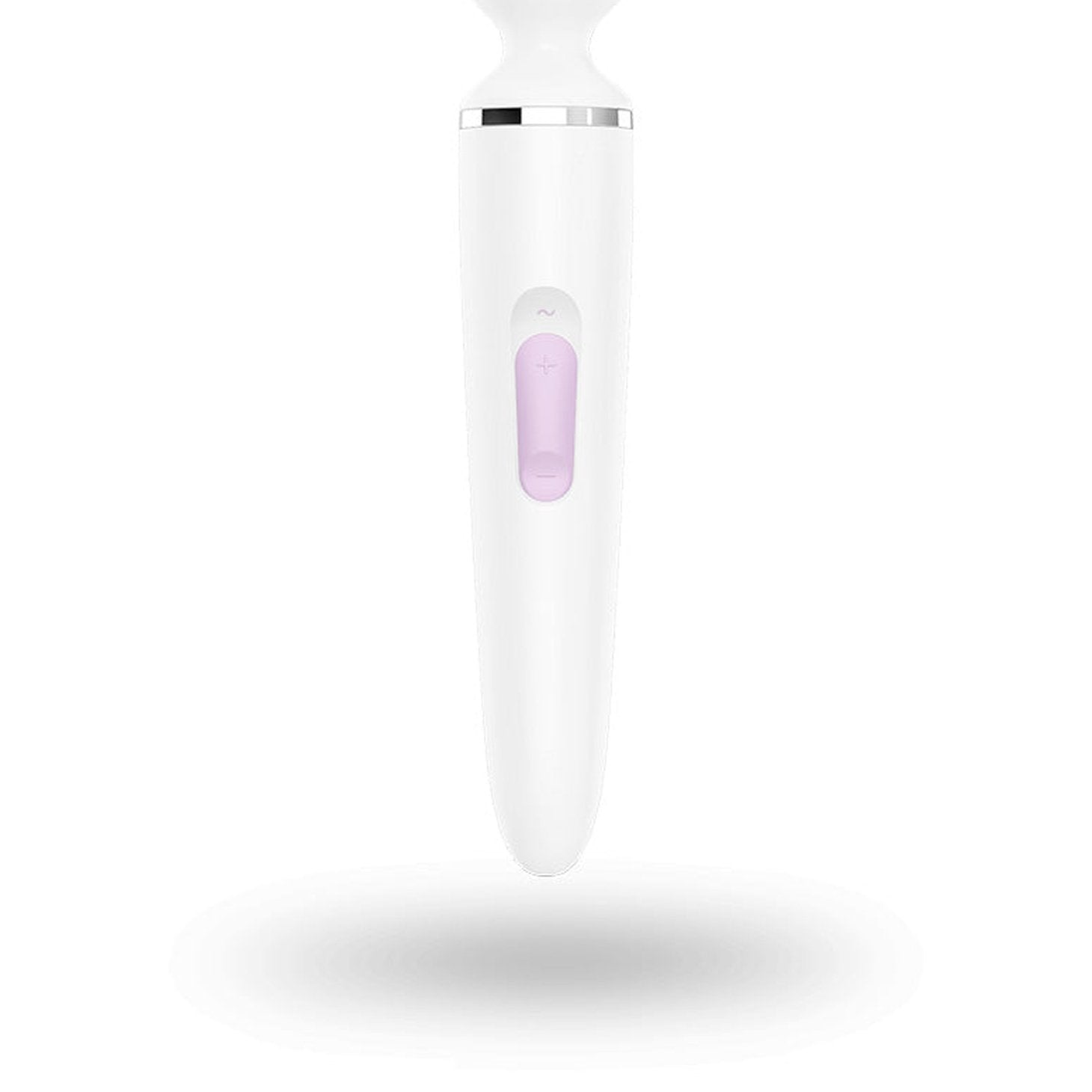 Wand-er Woman Wand Vibrator - White/Chrome