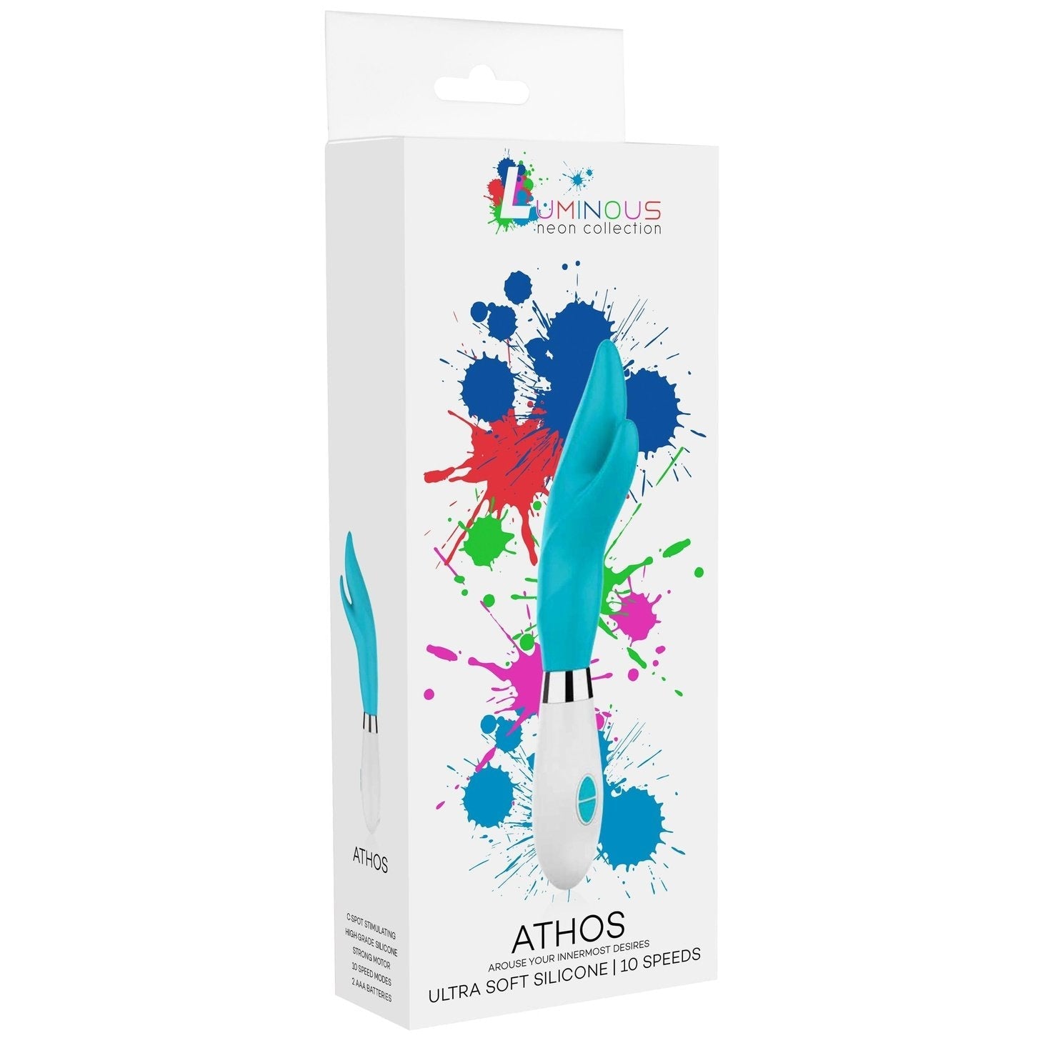 Athos - Ultra Soft Silicone - 10 Speeds - Turqiose