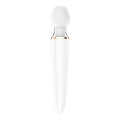 Double Wand-er Wand Vibrator - White