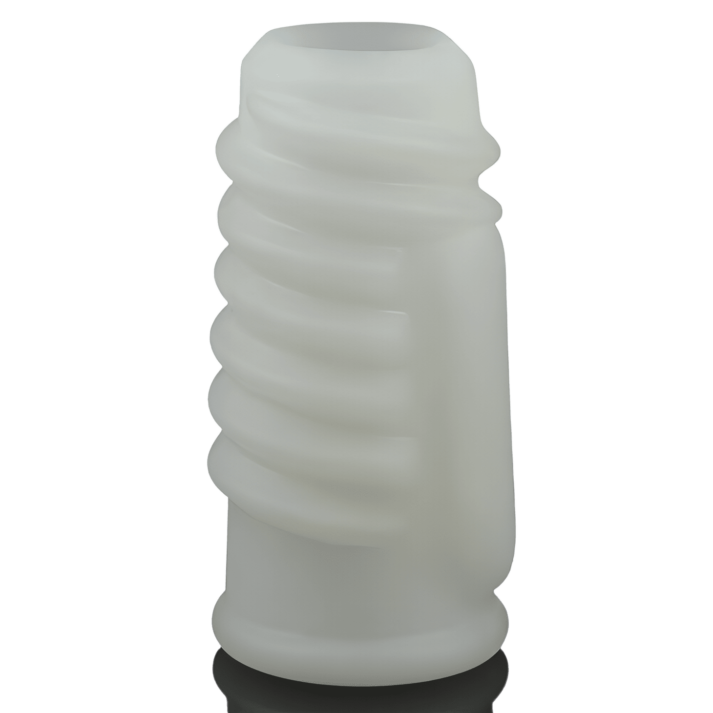 Vibrating Spiral Knights Guaina Fallica Stimolante con Vibrazione - Bianco