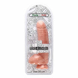 Dildo realistico 25 cm in confezione trasparente TOYZ 4 LOVERS Made in Italy