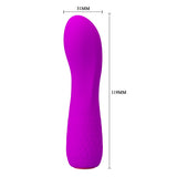 Adalice Vibratore Punto G in Silicone 12 vibrazioni