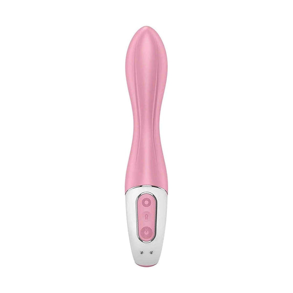 Pannello di controllo vibratore Satisfyer Air Pump 2 rosa chiaro con tre pulsanti funzione