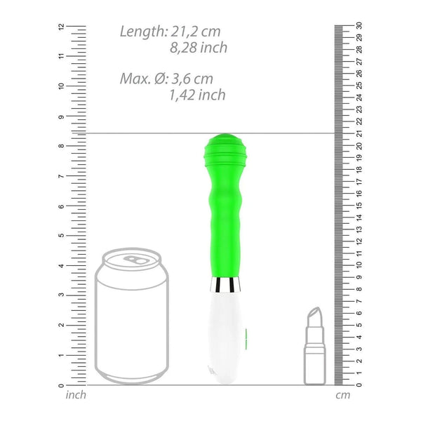Alida - Ultra Soft Silicone - 10 Speeds - Green