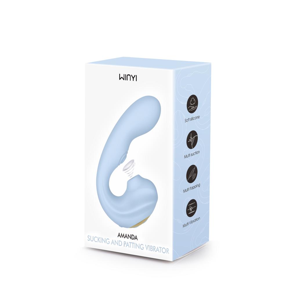 Amanda Vibratore Punto G e Succhiaclitoride