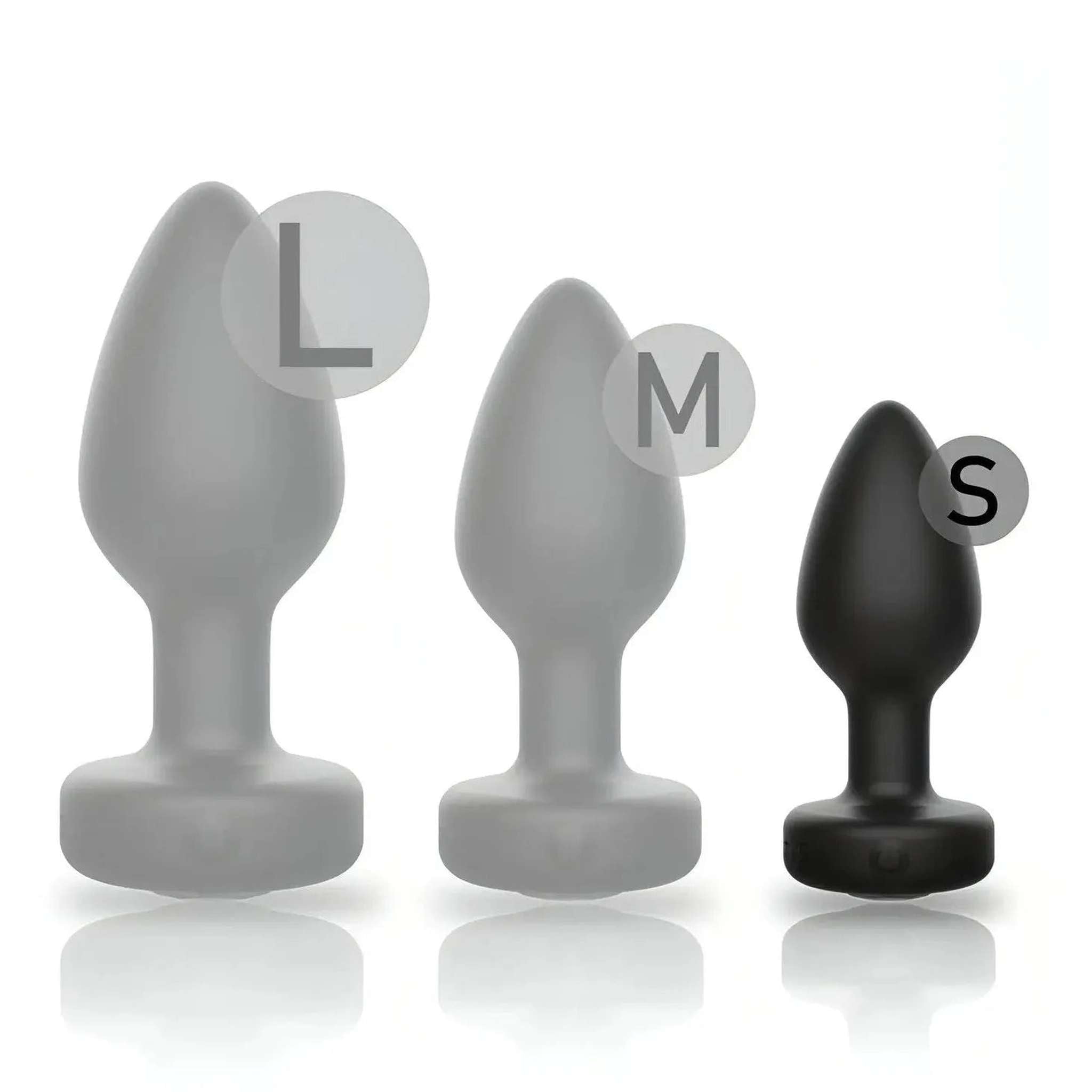 Anal Plug Vibrante Wireless con Diamantino