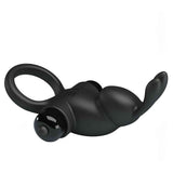 Anello Vibrante Rabbit in SIlicone con 10 vibrazioni