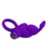 Anello Vibrante Rabbit in SIlicone con 10 vibrazioni