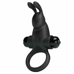 Anello Vibrante Rabbit in SIlicone con 10 vibrazioni
