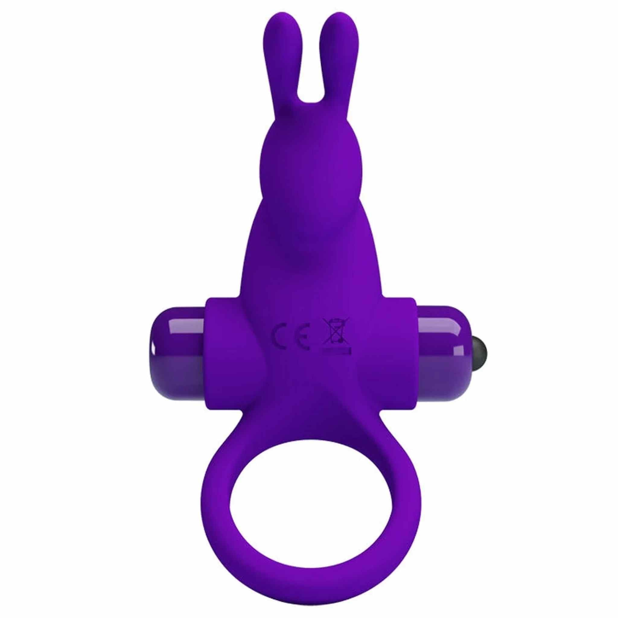 Anello Vibrante Rabbit in SIlicone con 10 vibrazioni