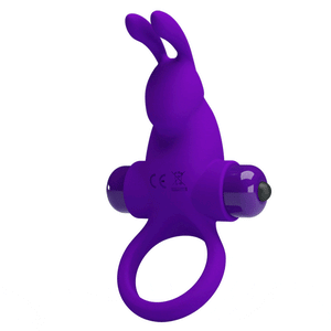 Anello Vibrante Rabbit in SIlicone con 10 vibrazioni