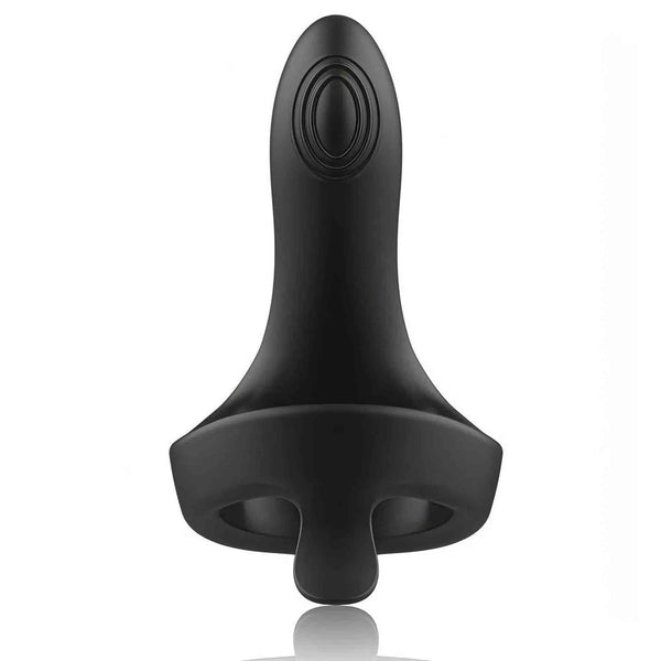 Anello Vibratore di Coppia con Multistimolazione - Nero, Ricaricable