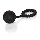 Anello fallico con pesetto 110 gr. Weighted Ring Large - Nero