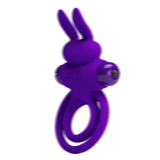 Anello in Silicone Pene e Testicoli con stimolatore clitorideo