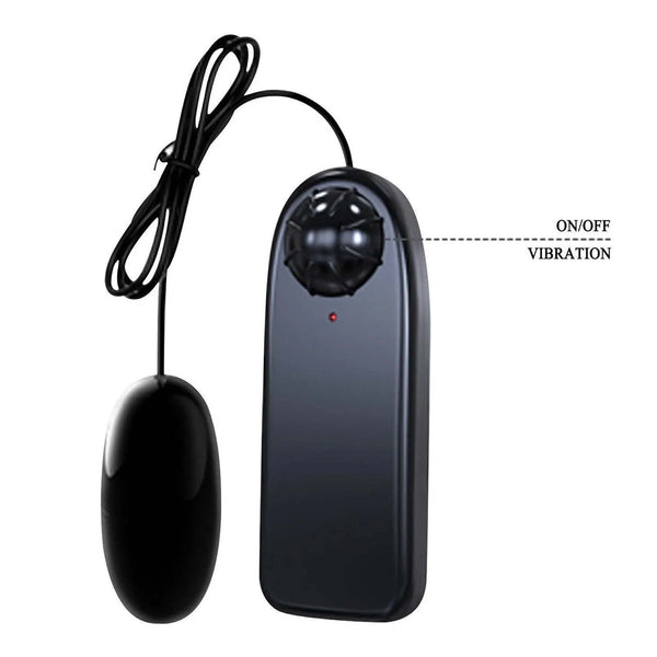 Controller vibrazione nero con pulsante ON/OFF per masturbatore Anthea